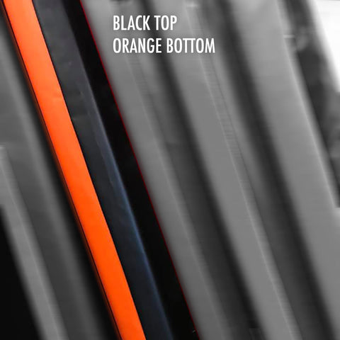 PillowSled Replacement Sleeve - Black/Orange