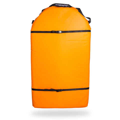 PillowSled Snow Sled - Black/Orange
