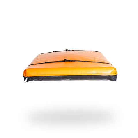 PillowSled Snow Sled - Black/Orange