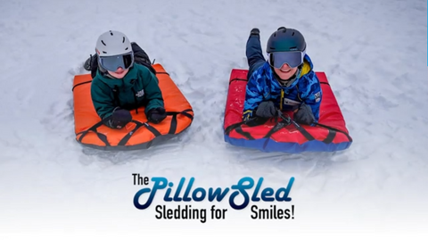 Snow Sledding Fun!